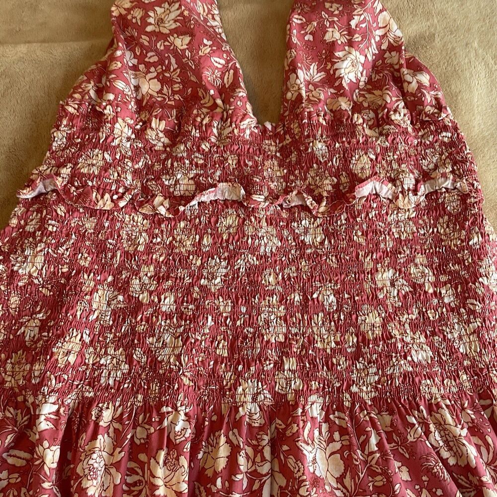 J. Crew πΊ HOST PICK πΊ Floral Halter Mini Dress - Pink - Picture 6 of 14